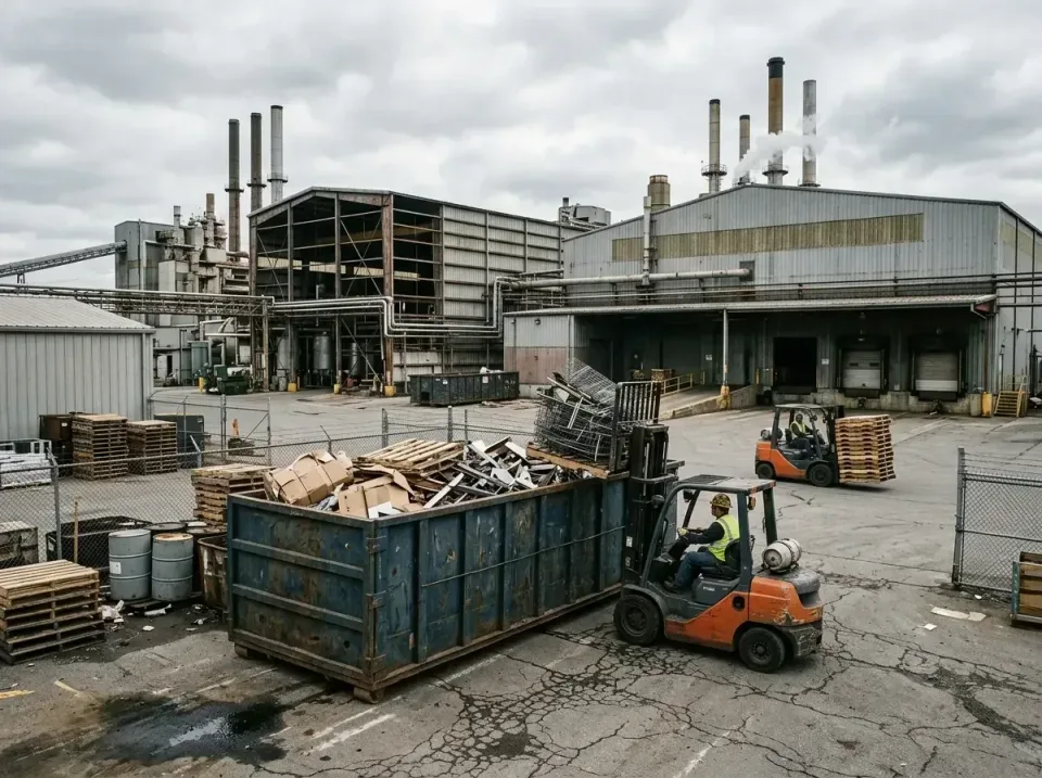 industrial-factory-scrap-conta-003 — frequently asked questions, Cheap Roll-off Dumpster Rentals in St. Clair, MO